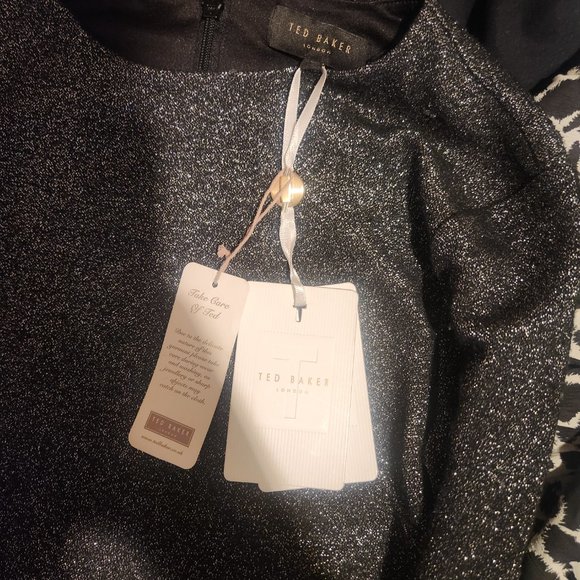 Ted Baker London Gray Mini Dress - Picture 3 of 3